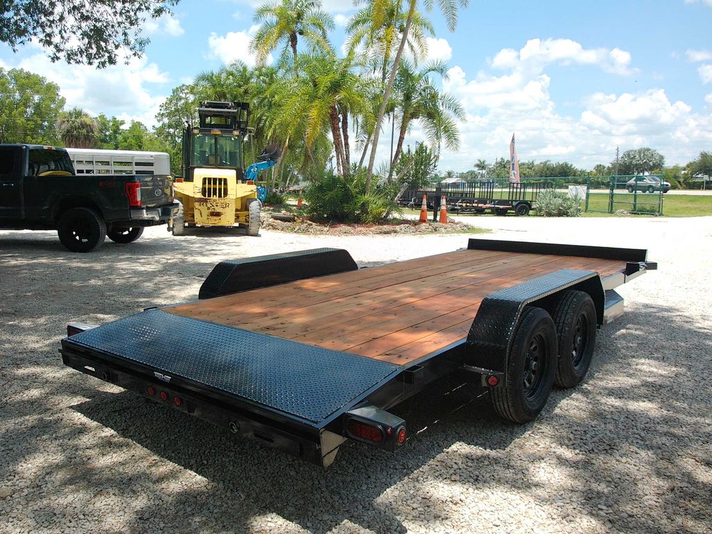 2026 Top Hat 7x18 Car Hauler Trailer 7k GVWR – view 1