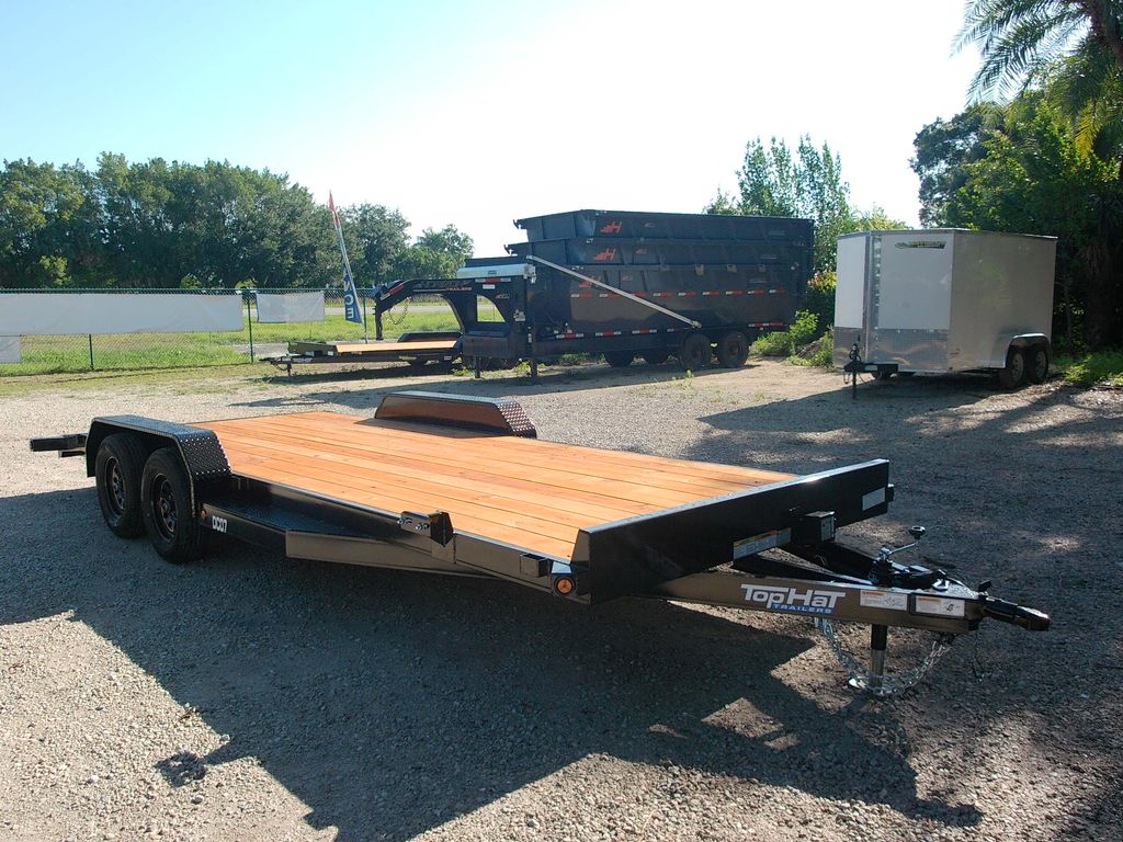 2026 Top Hat 7x20 Car Hauler Trailer 7k GVWR – view 3