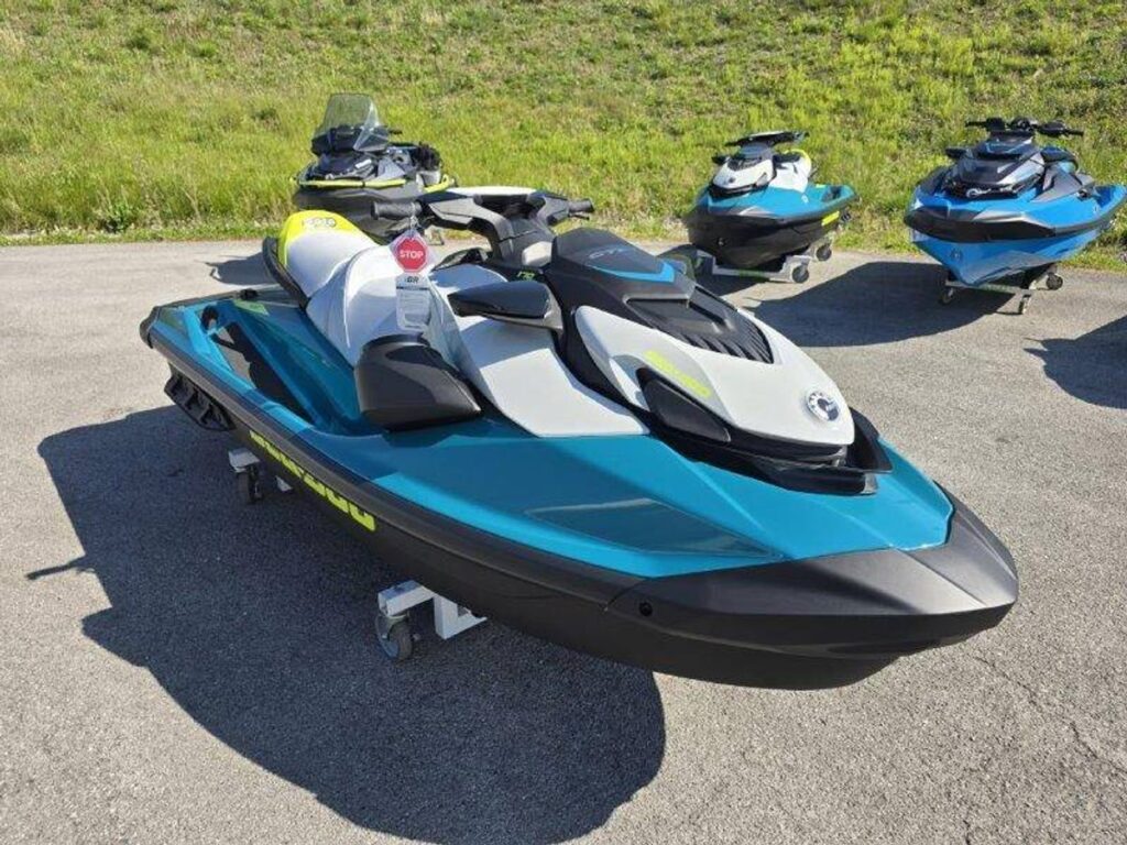 2026 Sea-Doo GTI SE 170 with Sound Jet Ski for Sale – Teal Blue/Manta Green — view 1