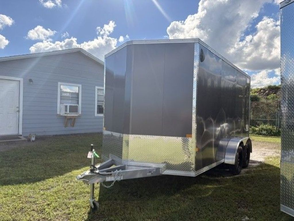 2027 Alcom 7x14 Aluminum Enclosed Cargo Trailer – 7,000 lb GVWR – view 2