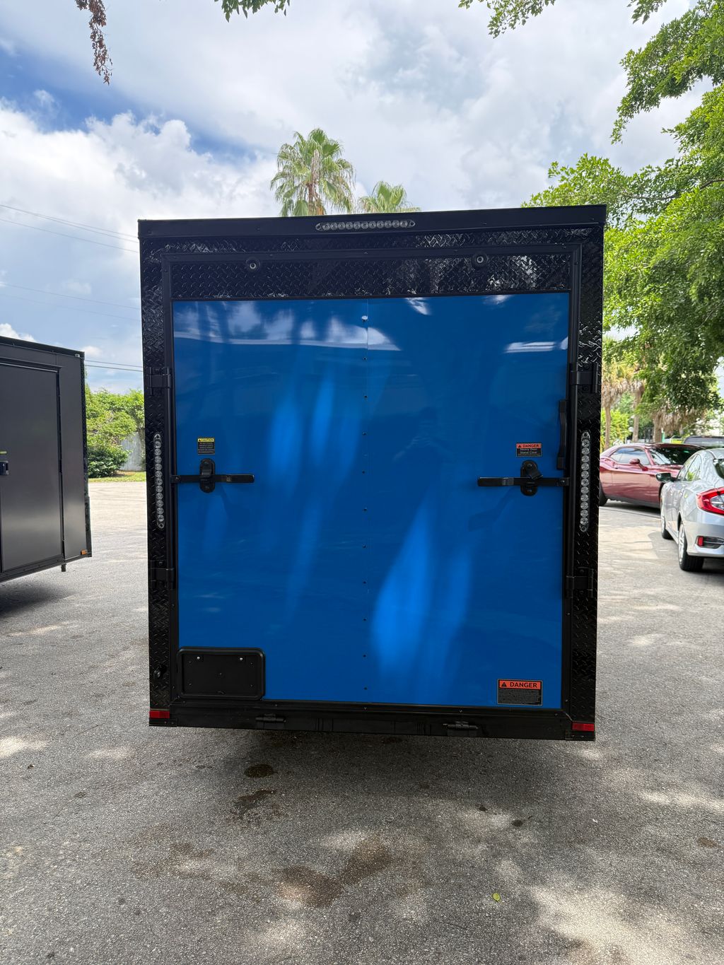 2027 Hook & Line 6x12 Enclosed Cargo Trailer – Blue – view 5