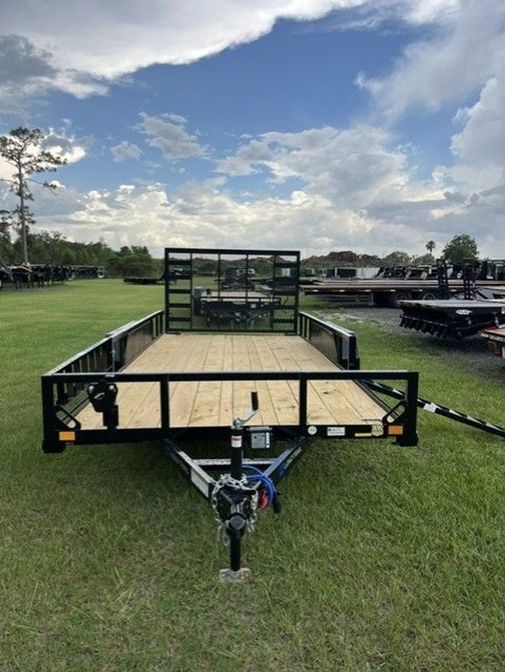 Load Trail 7x16 ATV utility trailer stock 17806 front deck and tongue