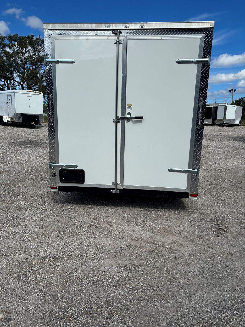 2027 Quality Cargo 7x16 Enclosed Cargo Trailer – White Barn Doors – view 6