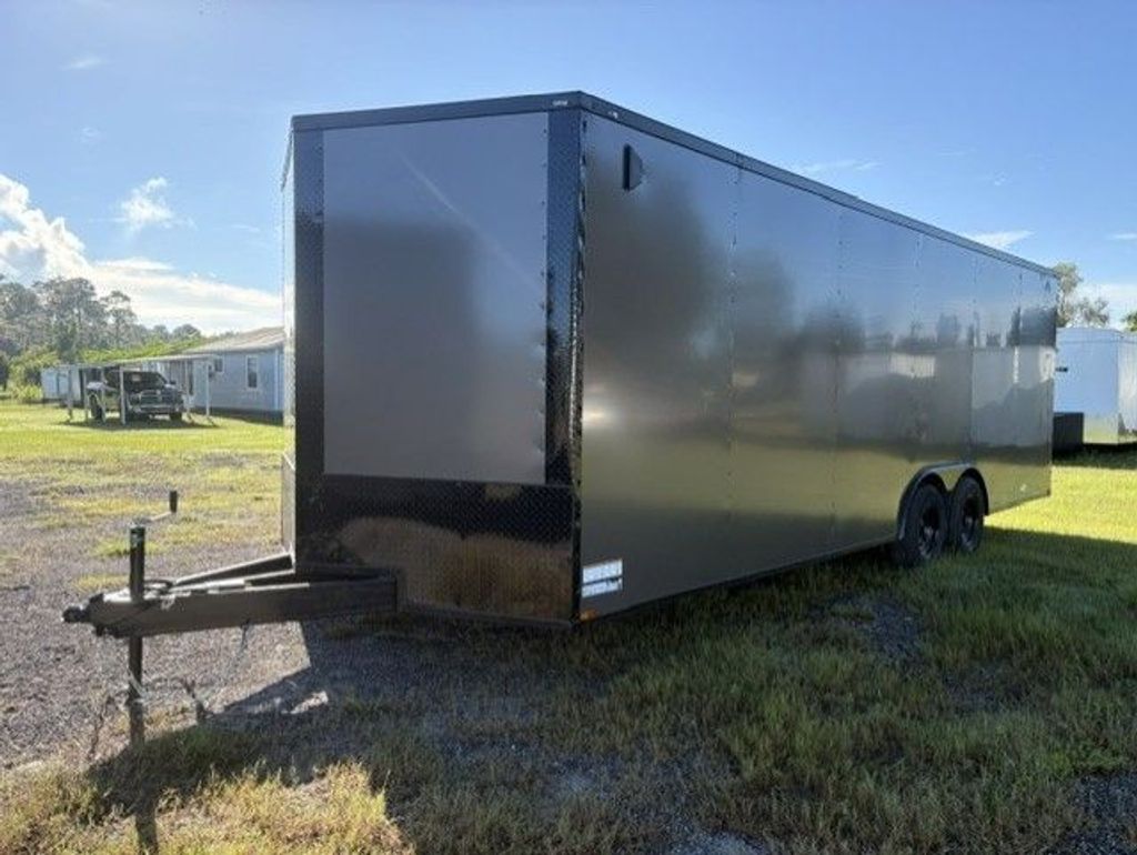 2027 Quality Cargo 8.5x24 Enclosed Cargo Trailer – Gray – view 2