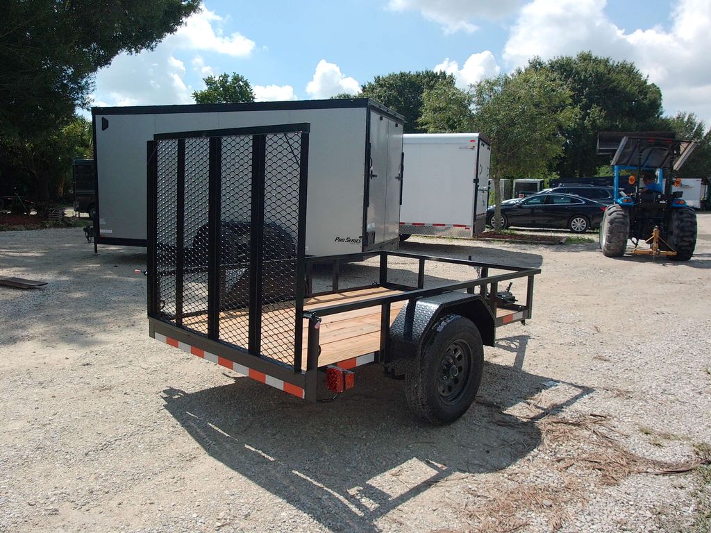 2027 Worldwide 5x8 Steel Utility Trailer – 2,990 lb GVWR, Ramp Gate – view 4