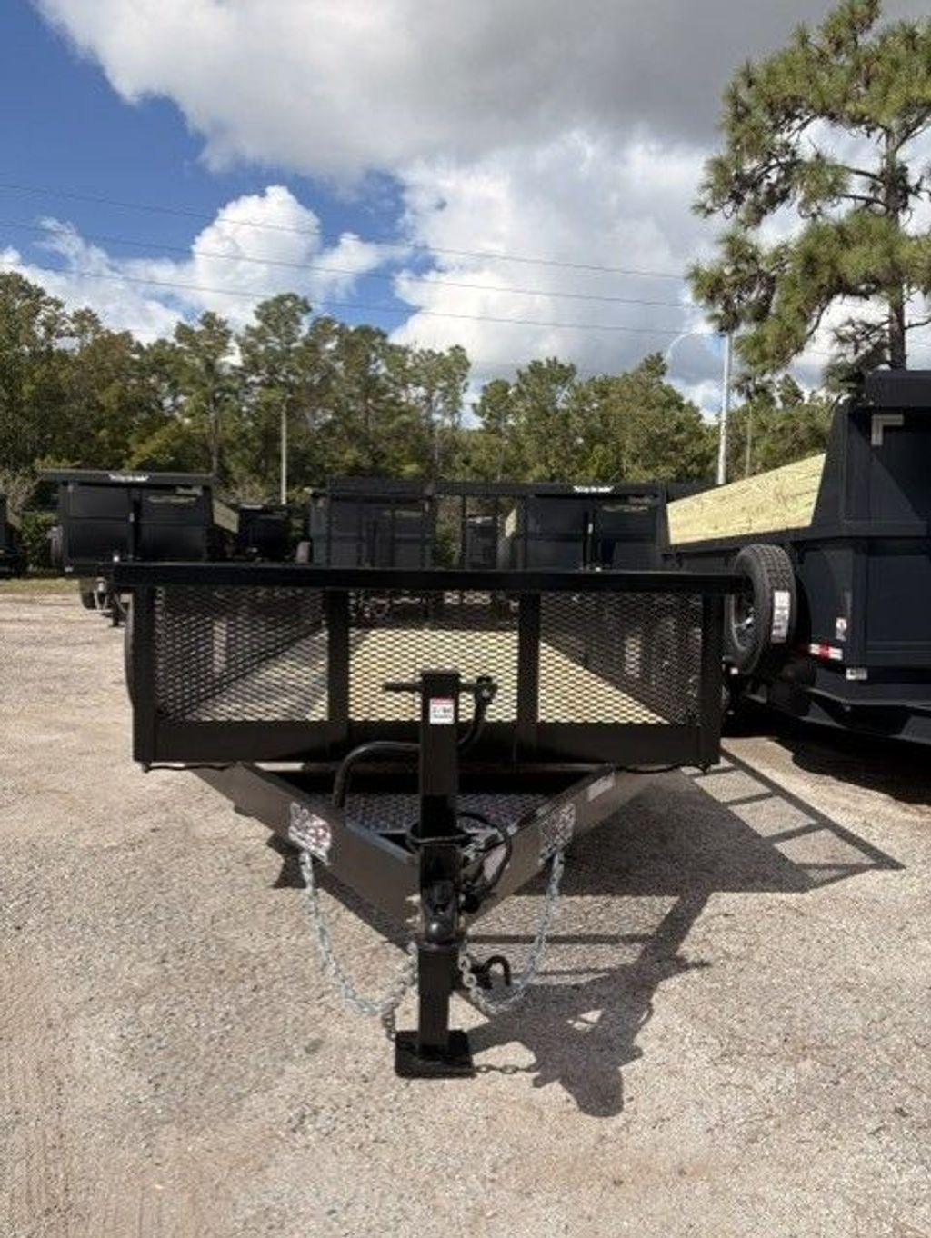 2027 AMP 7x20 Mesh-Side Landscape Utility Trailer – 14,000 lb GVWR view 3