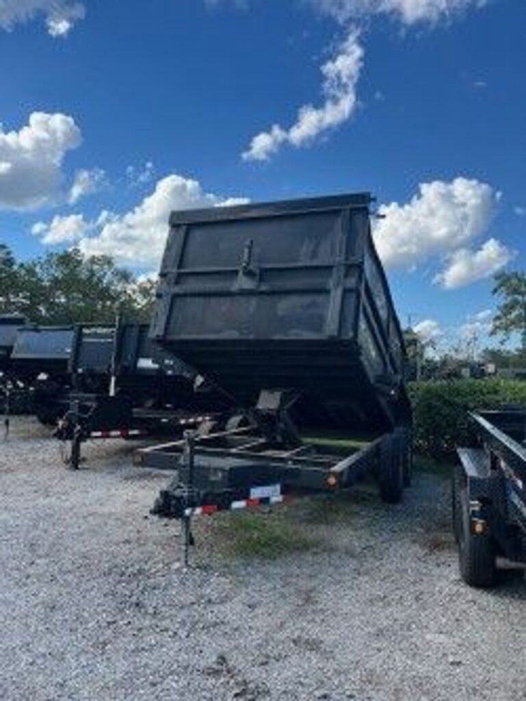 Used 2013 7x14 High-Side Dump Trailer stock 10522 view 2