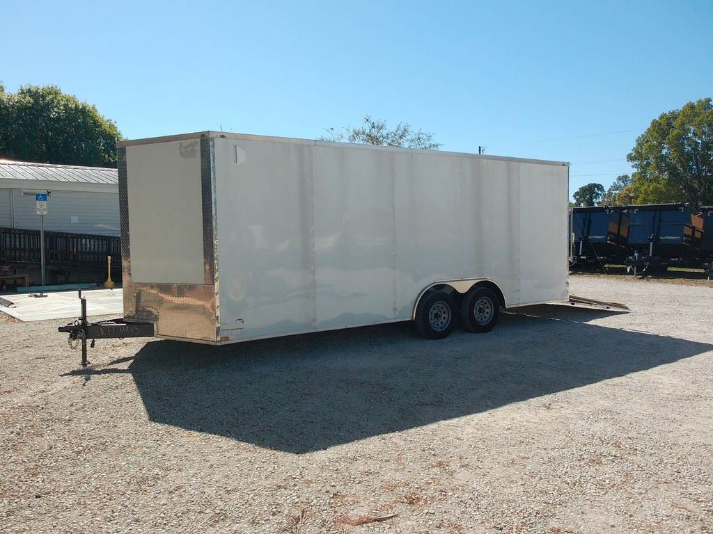 Used 2024 Quality Cargo 8.5x20 Enclosed Cargo Trailer – 7,000 lb GVWR view 1