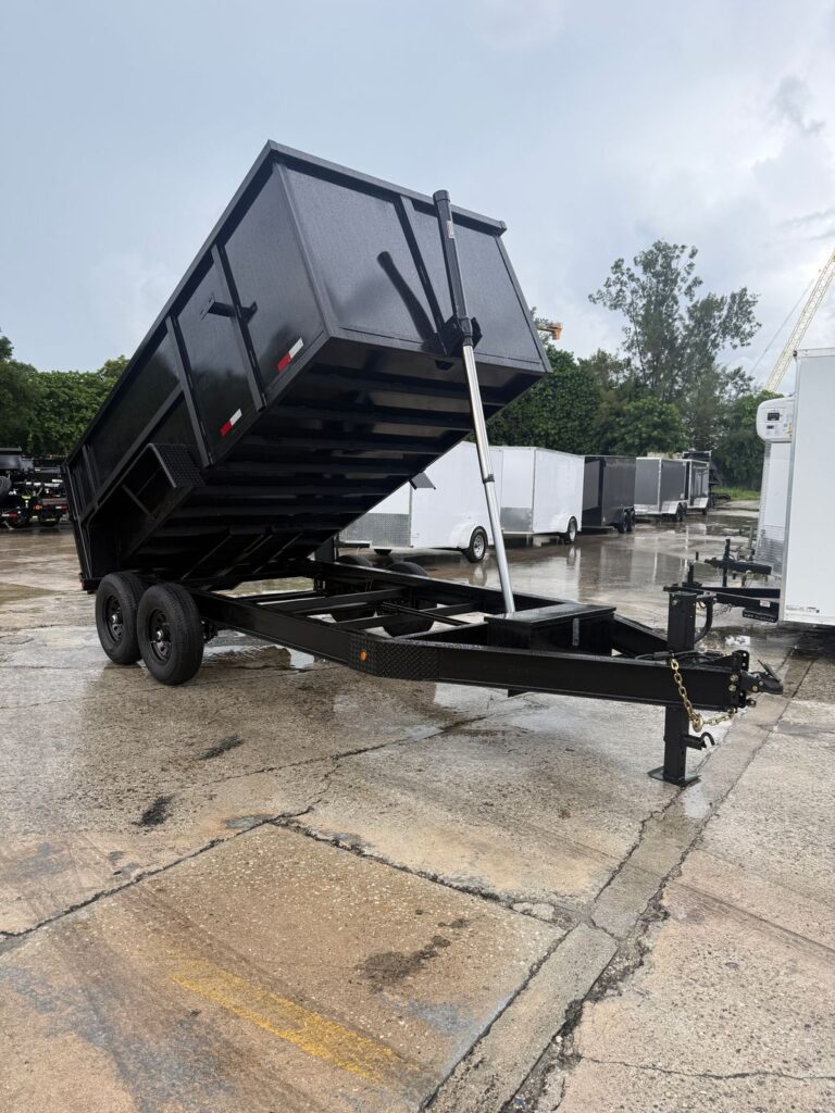 2026 Taylor 7x14 High-Side Dump Trailer – 14K GVWR stock 17879 view 1