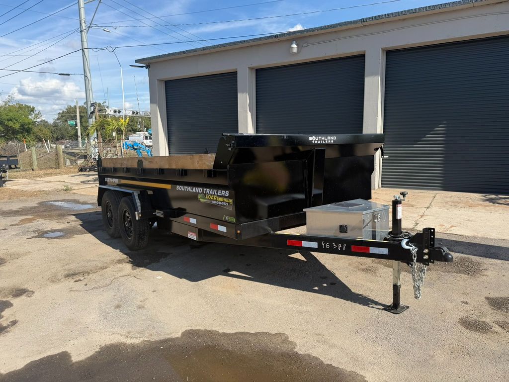 2026 Southland 7x14 Low Side Dump Trailer – Stock 10701 view 1