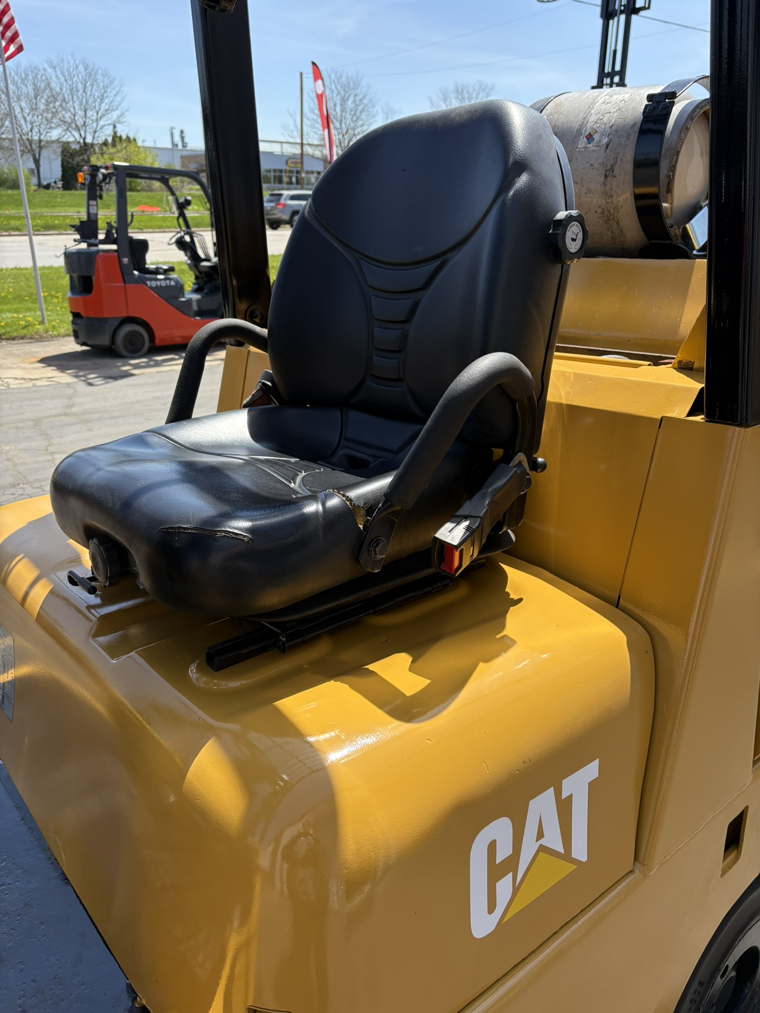 2008 CAT GC45KSWB forklift stock 1625 detail 3