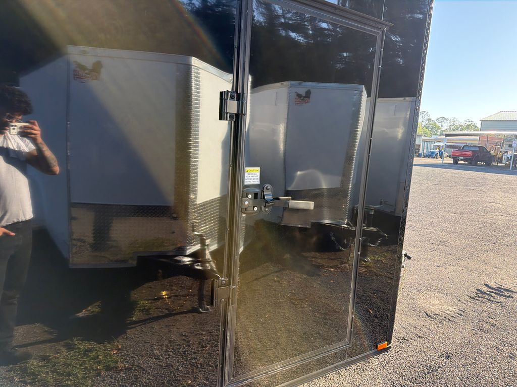 2026 Quality Cargo 7x16 Enclosed Trailer – Black Tandem Axle stock 16253 view 8