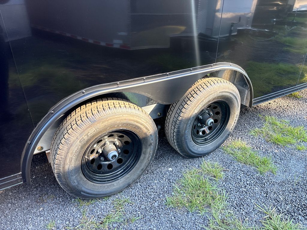 2026 Alcom 8.5x24 Aluminum Enclosed Trailer – Blackout Trim stock 10527 view 7