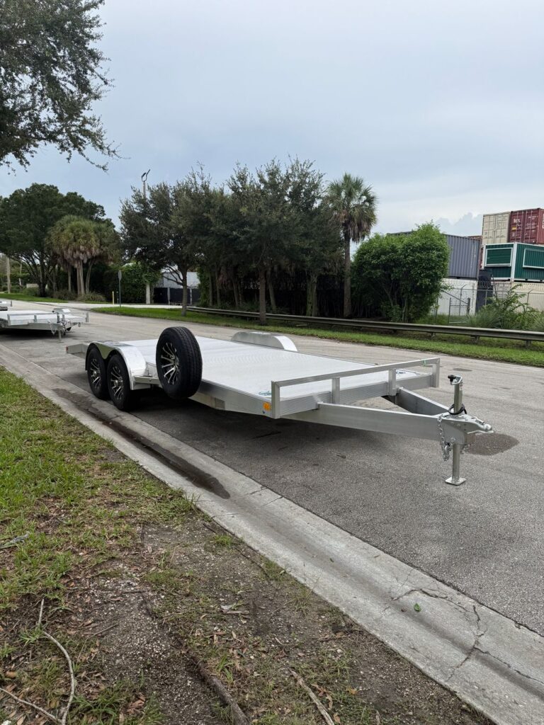 2027 Sport Haven 7x20 Aluminum Car Hauler Trailer – 9,999 lb GVWR view 1