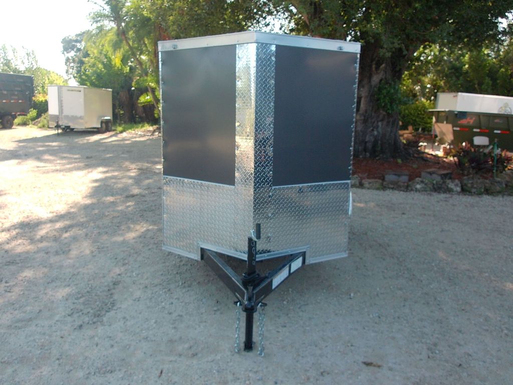 2026 Trailer Source 5x8 Enclosed Cargo Trailer stock 16917 view 3