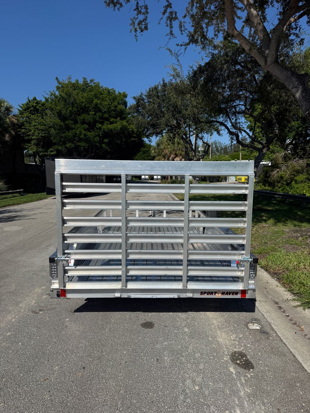 2027 Sport Haven 6x12 Tandem Aluminum Utility Trailer – 7,000 lb GVWR view 8
