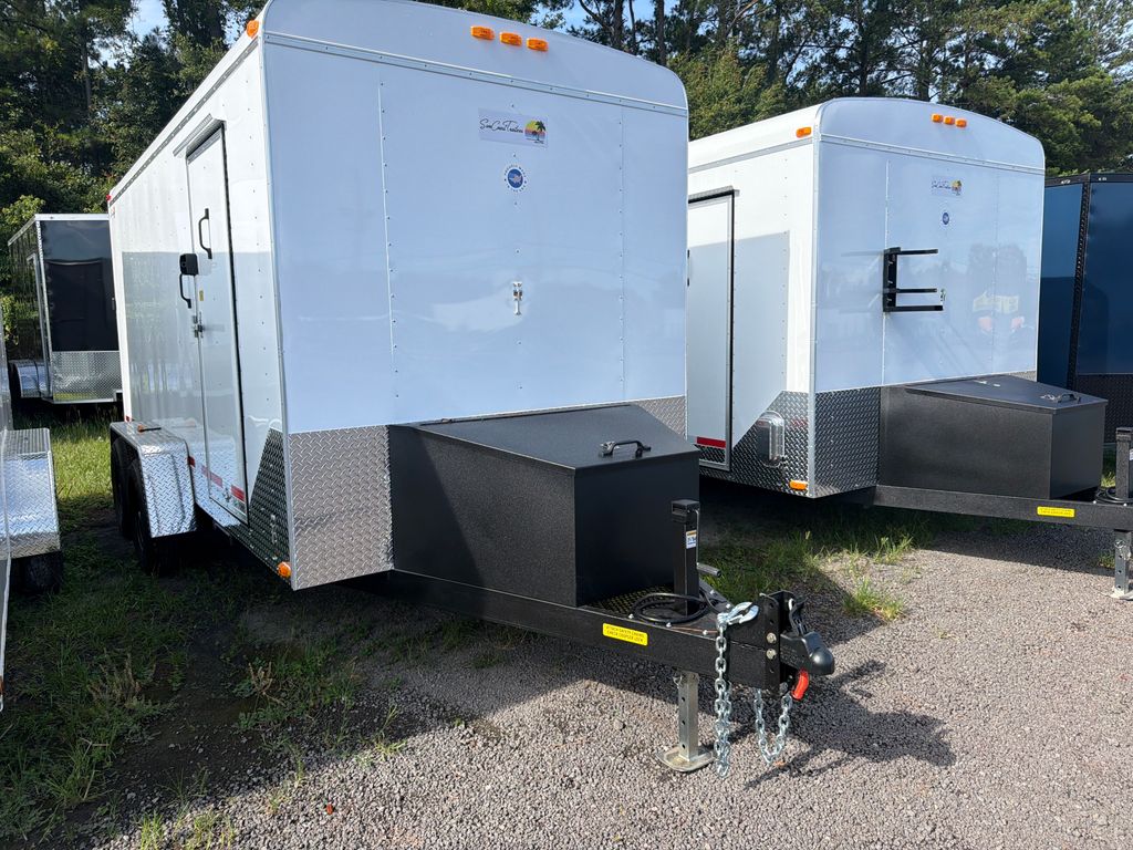 2026 Sun Coast 7x16 Enclosed Landscape Trailer – 10K GVWR stock 16245 view 1