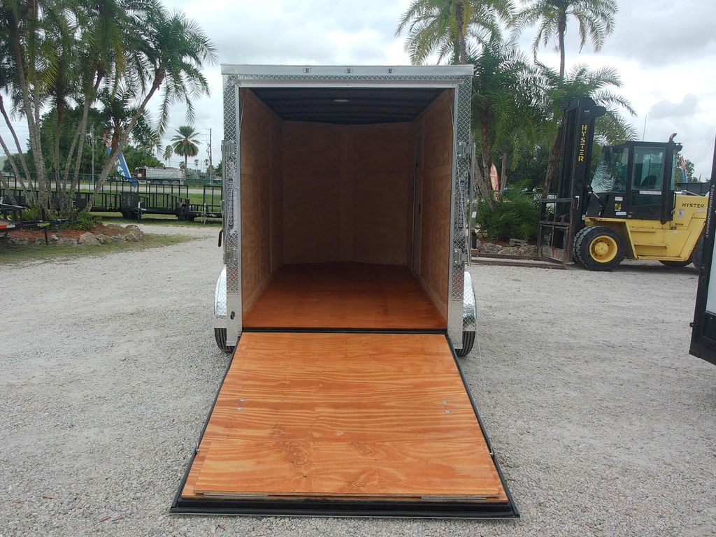 2026 Trailer Source 6x12 Enclosed Trailer – Gray stock 16920 view 4