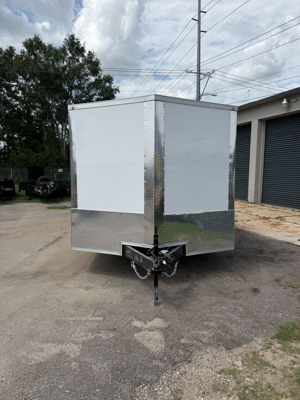 2026 Quality Cargo 8.5x16 Enclosed Trailer – White, Stock 17686 view 9