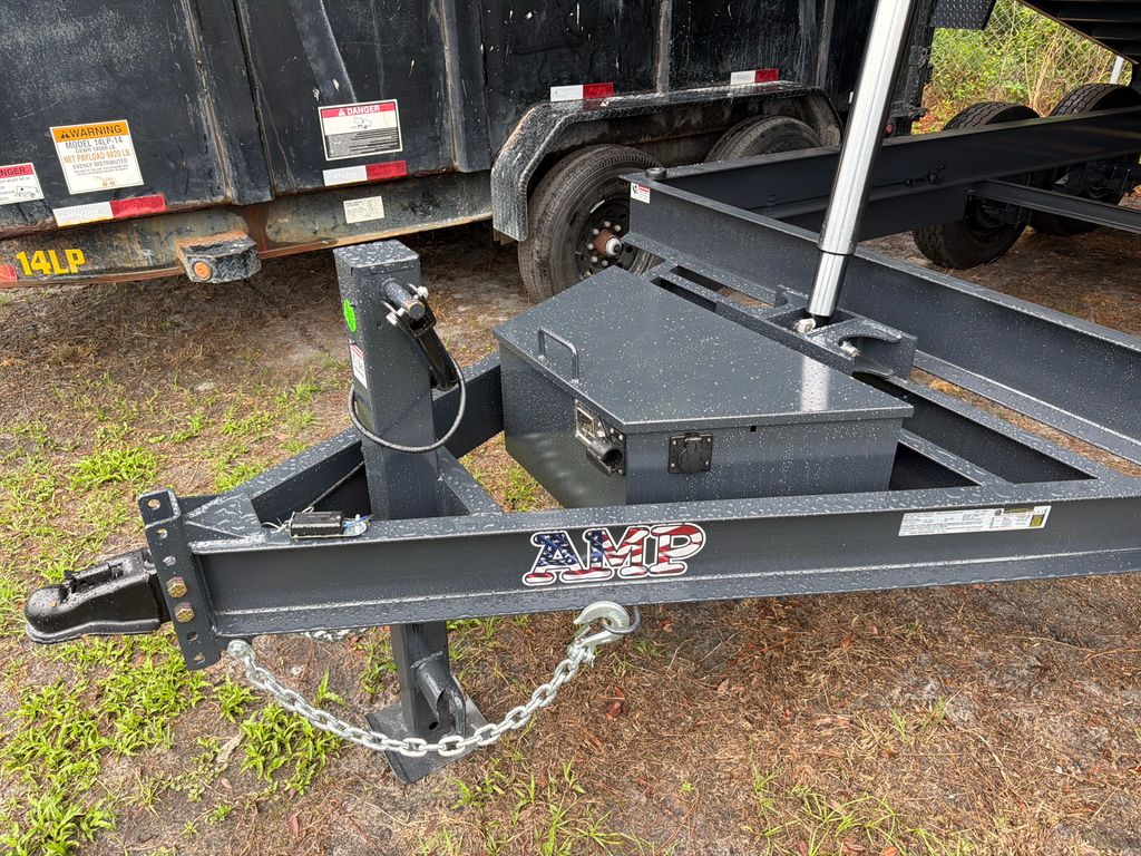 2026 AMP 7x14 High-Side Dump Trailer – 14K GVWR stock 16175 view 7