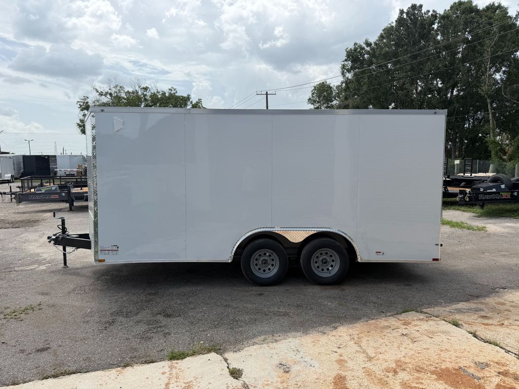 2026 Quality Cargo 8.5x16 Enclosed Trailer – White, Stock 17686 view 8