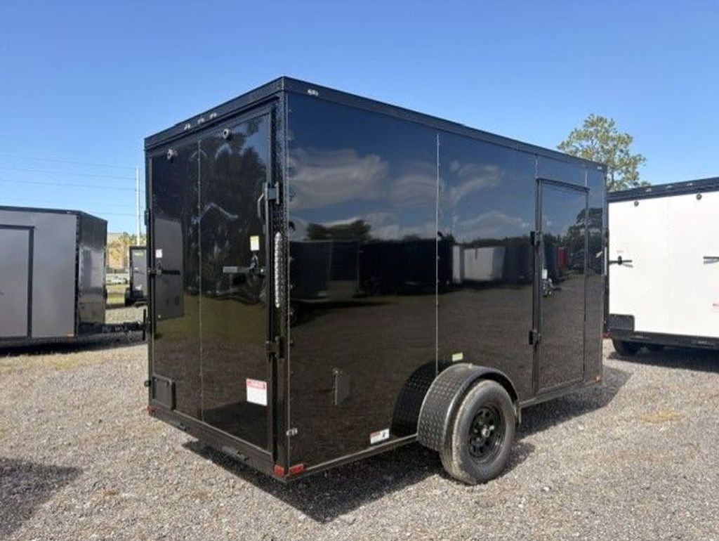 Quality Cargo black 6x12 enclosed trailer stock 18960 view 4