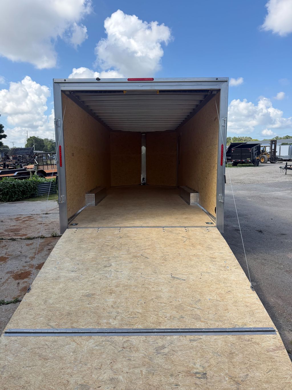 2027 Alcom 8.5x20 Aluminum Enclosed Trailer – Black stock 17834 view 10