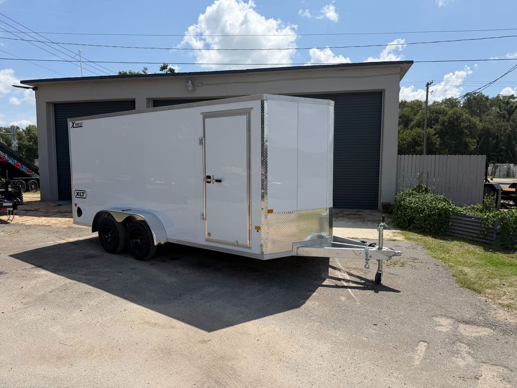 2027 Alcom 7x16 Aluminum Enclosed Cargo Trailer – 7K GVWR stock 17833 view 1