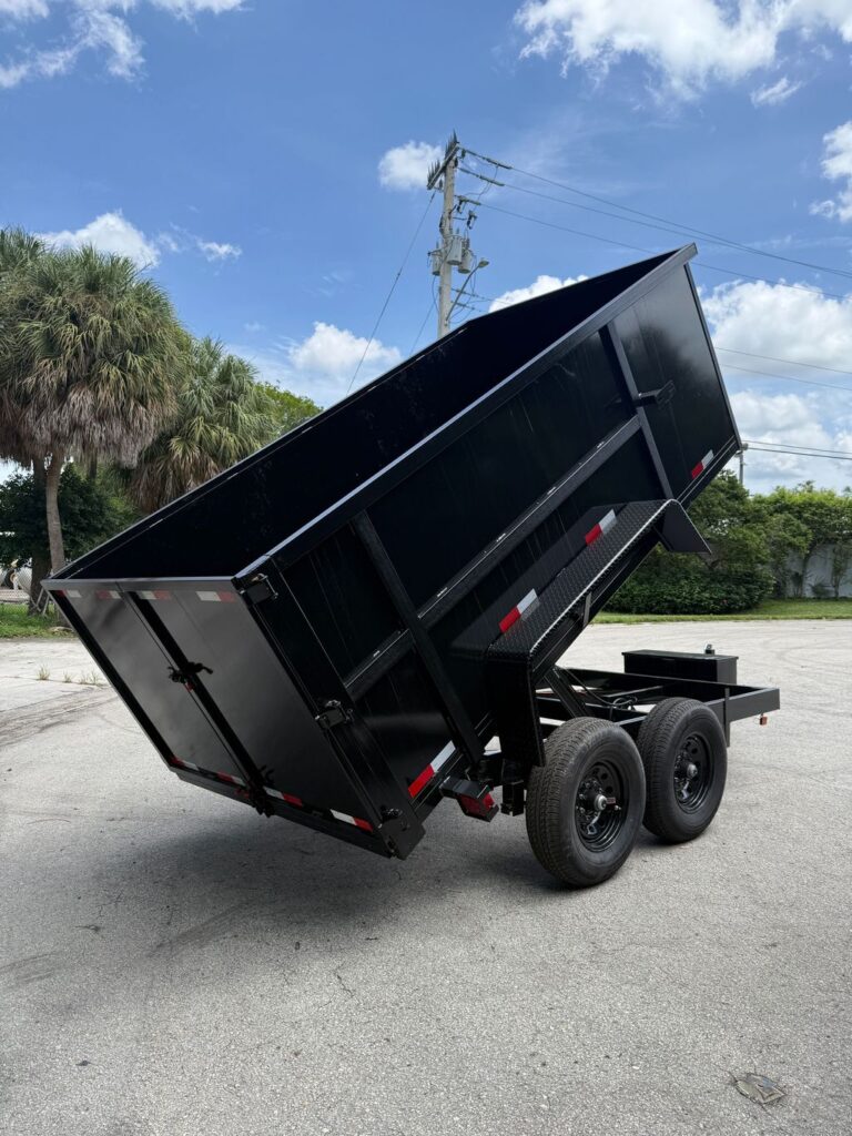 2026 Taylor 6x12 High-Side Dump Trailer – 12K GVWR stock 17882 view 1