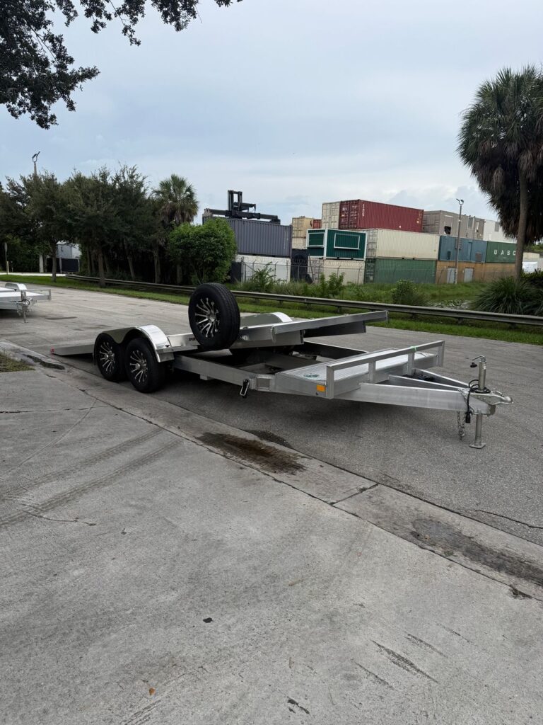 2027 Sport Haven 7x20 Aluminum Gravity Tilt Trailer – 9,990 lb GVWR view 1