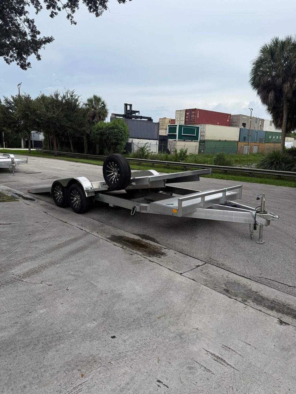 2027 Sport Haven 7x20 Aluminum Gravity Tilt Trailer – 9,990 lb GVWR view 1