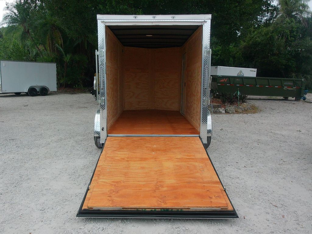 2026 Trailer Source 6x12 Enclosed Trailer – Blue stock 16921 view 4