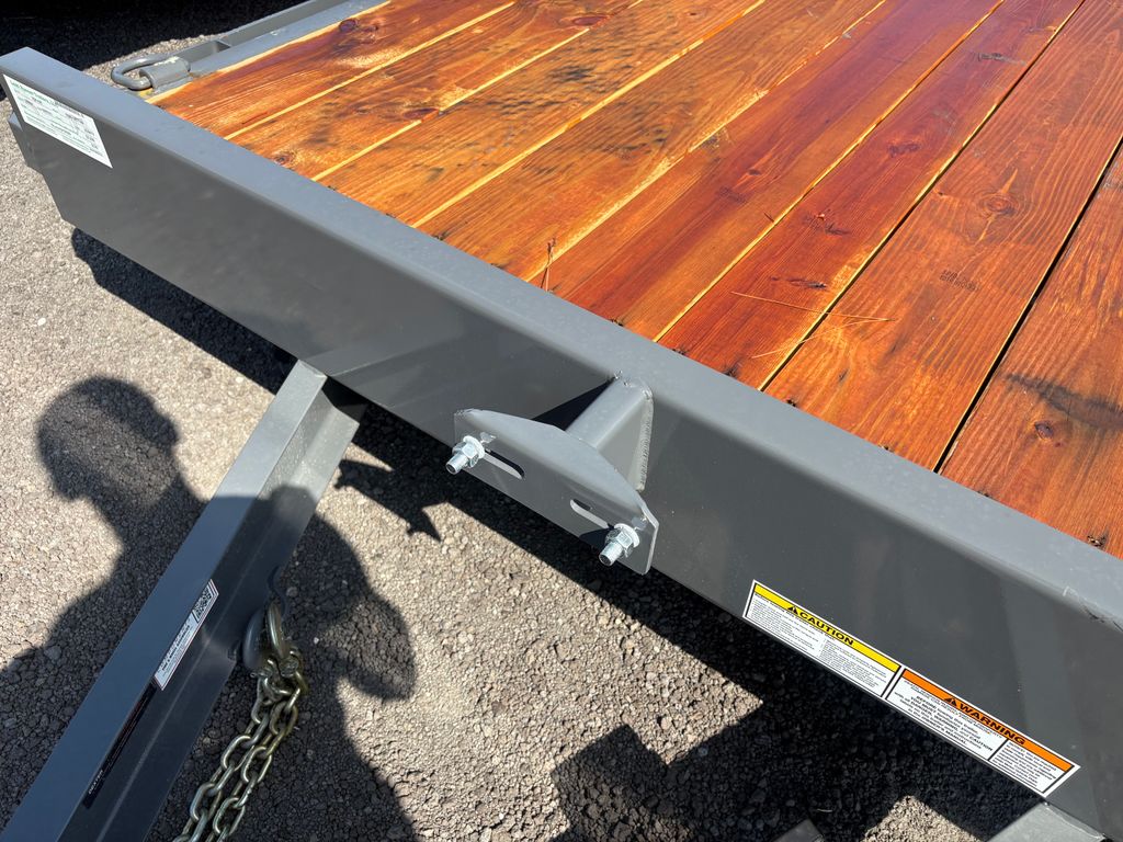 2025 Top Hat 7x20 Equipment Trailer – 14K GVWR, Kicker Ramps view 5