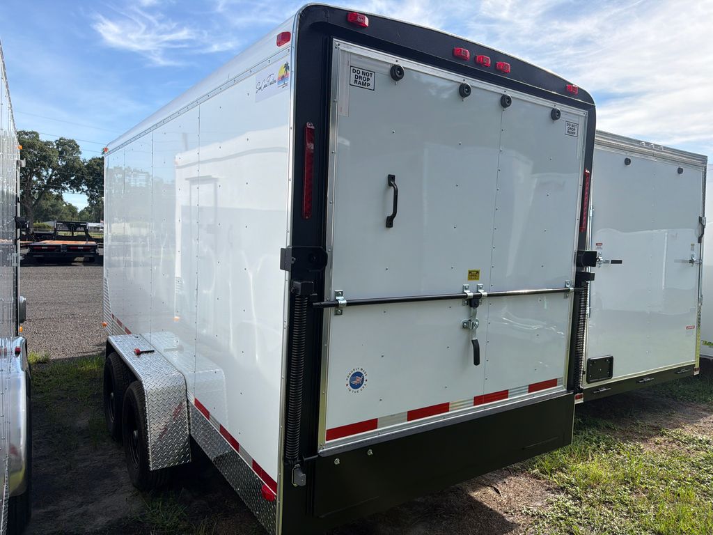2026 Sun Coast 7x16 Enclosed Landscape Trailer – 10K GVWR stock 16245 view 4