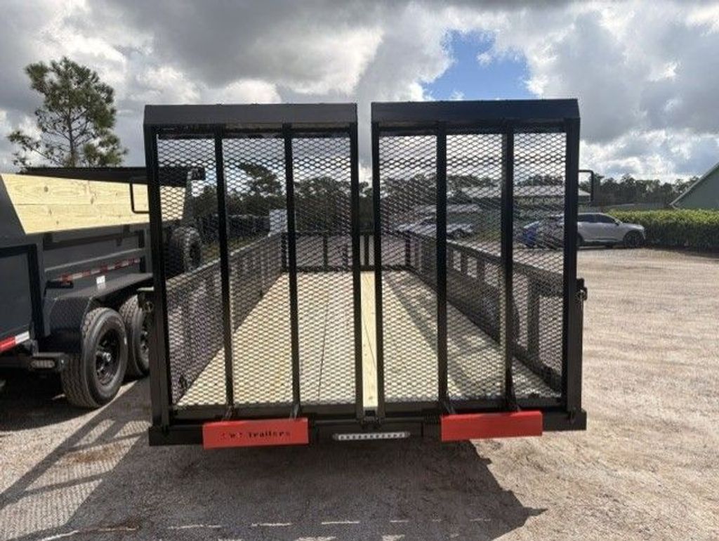 2027 AMP 7x20 Mesh-Side Landscape Utility Trailer – 14,000 lb GVWR view 8