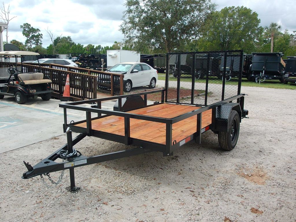 2027 Worldwide 6x10 Steel Utility Trailer – Ramp Gate, Stock 19201 view 1