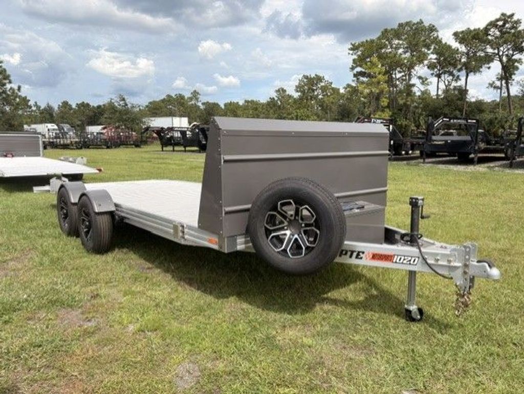 2027 Timpte 7x20 Aluminum EZ-Load Lowering Car Trailer – 10,000 lb GVWR view 1