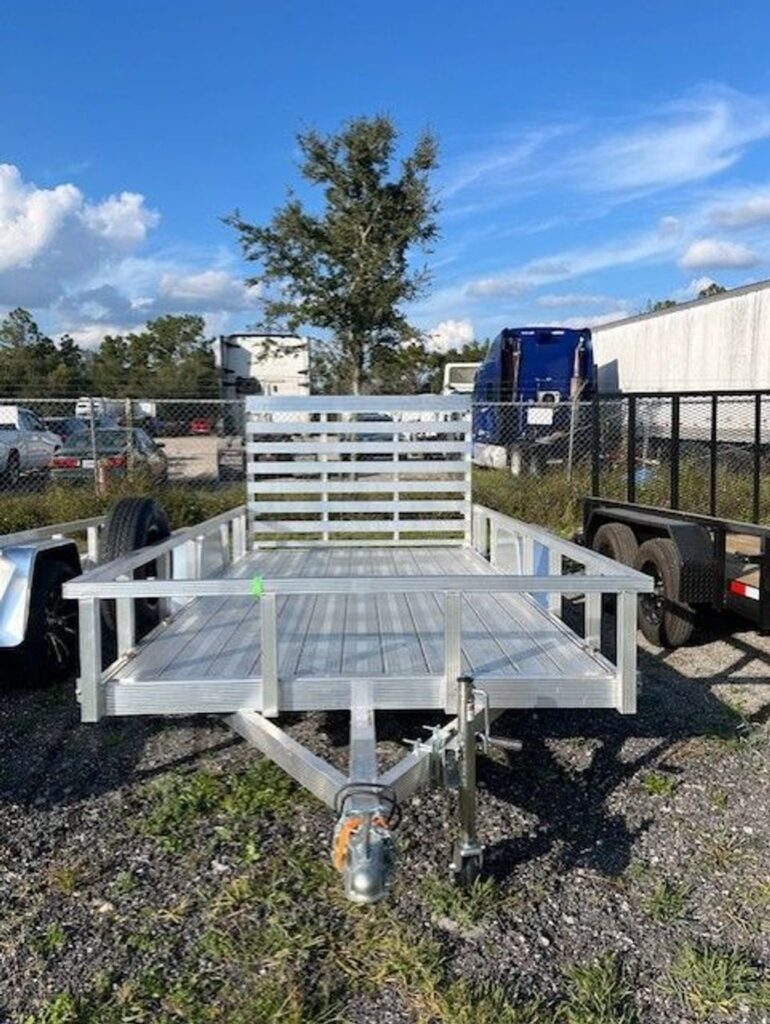 2026 Sport Haven 6x12 Aluminum Utility Trailer – Stock 14209 view 1