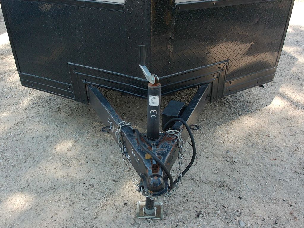 Used 2025 Cynergy Cargo 7x16 Enclosed Cargo Trailer – Silver – view 2