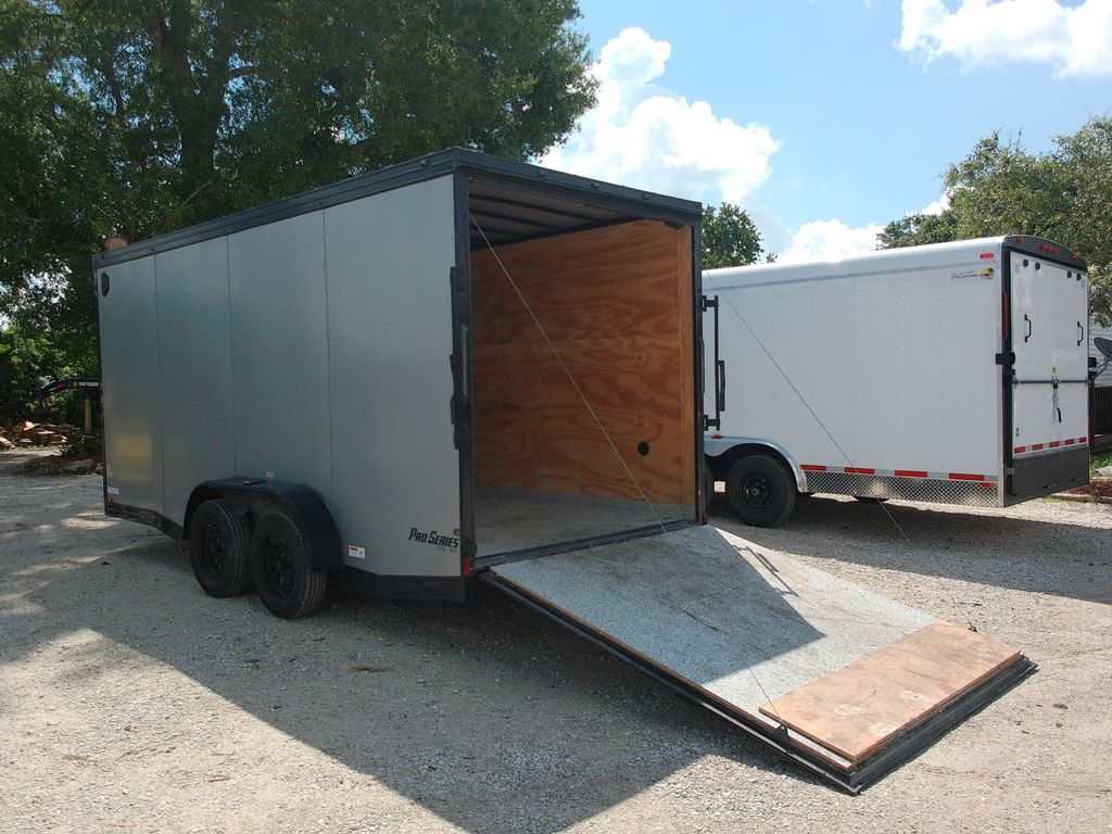Used 2025 Cynergy Cargo 7x16 Enclosed Cargo Trailer – Silver – view 6