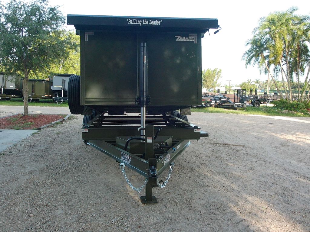 2026 AMP 7x14 High-Side Dump Trailer – 14K GVWR stock 17569 view 2