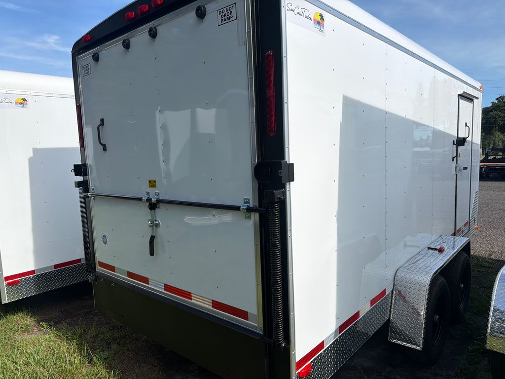 2026 Sun Coast 7x16 Enclosed Landscape Trailer – 10K GVWR stock 16245 view 3