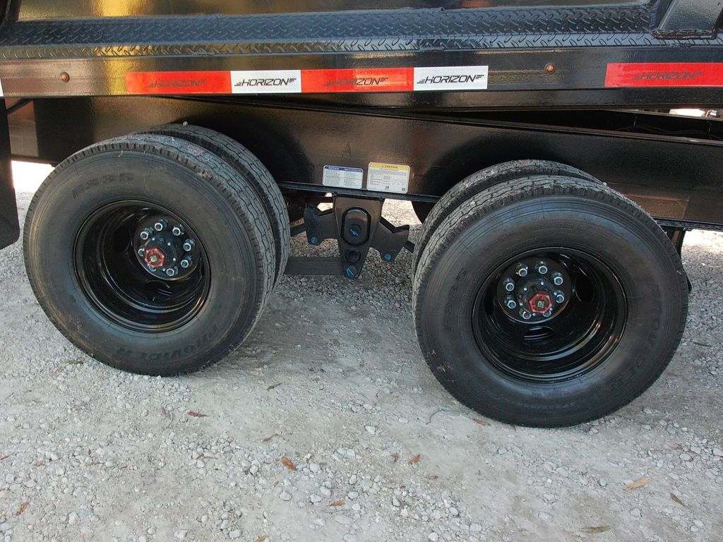 Horizon 8x20 Gooseneck High-Side Dump Trailer stock 15919 view 3
