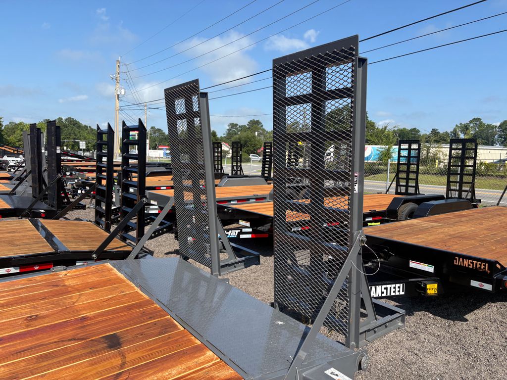 2025 Top Hat 7x20 Equipment Trailer – 14K GVWR, Kicker Ramps view 3