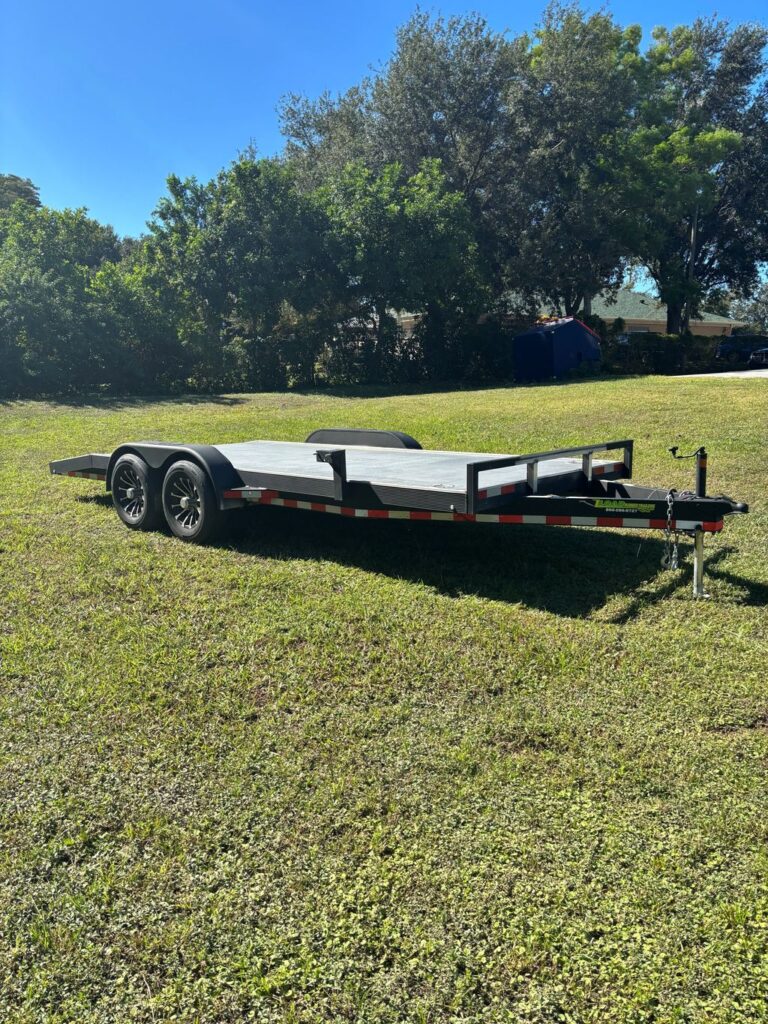 2026 Sport Haven 7x18 Aluminum Car Hauler – Dexter Torsion Axles stock 15000 view 1