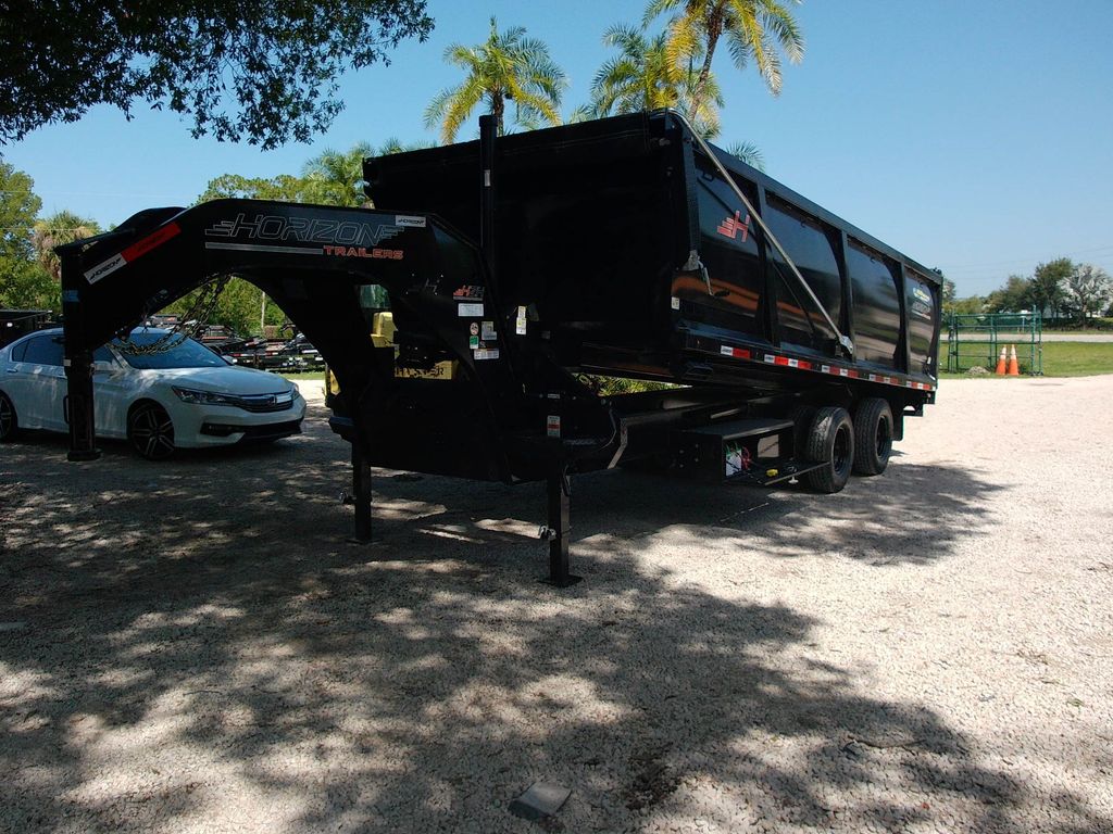 Horizon 8x20 Gooseneck High-Side Dump Trailer stock 15919 view 1
