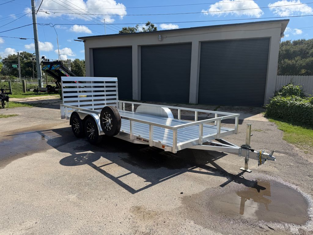 2027 Sport Haven 7x16 Aluminum Utility Trailer – 7K GVWR stock 17429 view 1