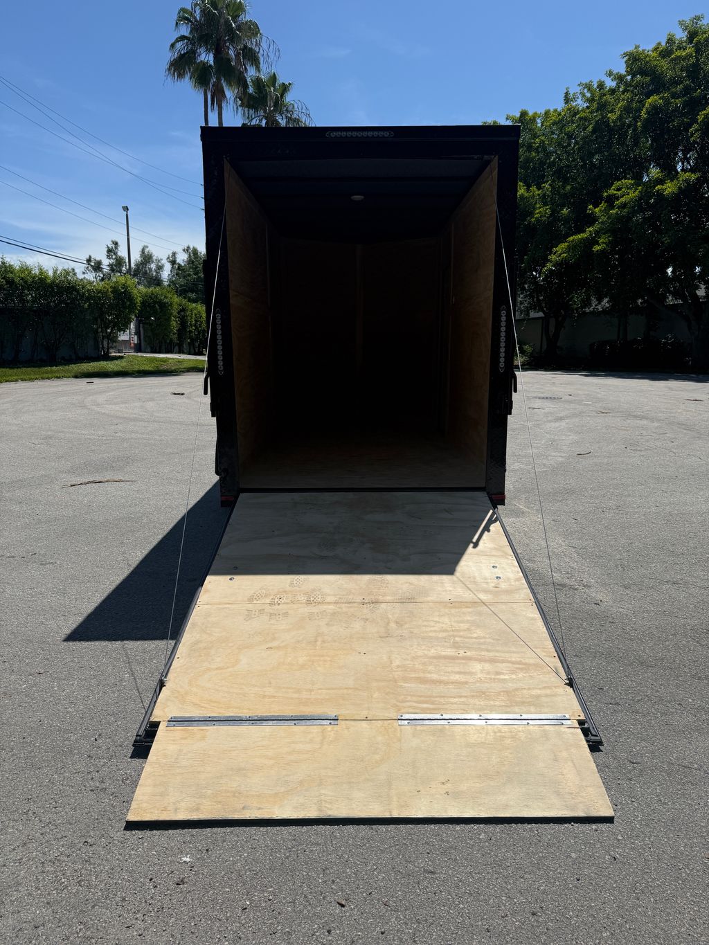 2027 Hook & Line 6x12 Enclosed Cargo Trailer – Light Green stock 18176 view 8