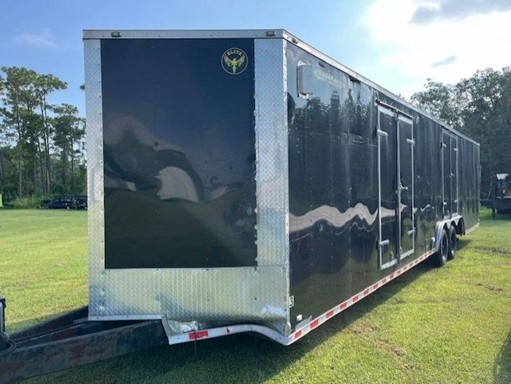 Used 2023 Elite 8.5x36 Enclosed Cargo Trailer – Triple Axle view 1