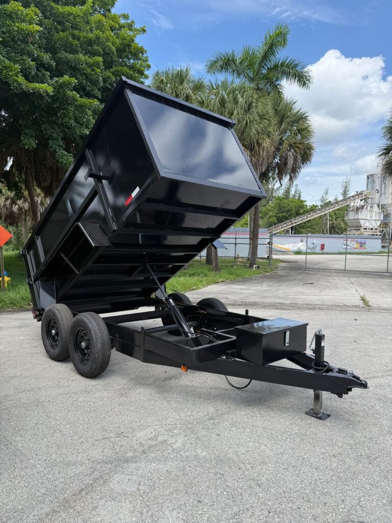 2026 Taylor 6x12 High-Side Dump Trailer – 12K GVWR stock 17889 view 1